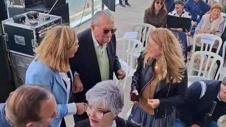 El baile de Carlos Fabra en el mitin de Camps